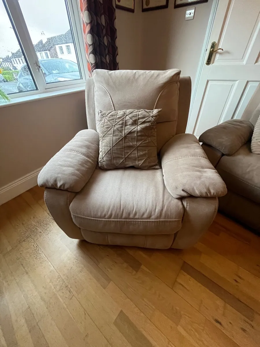3-Seater Sofa & Armchair - Image 2