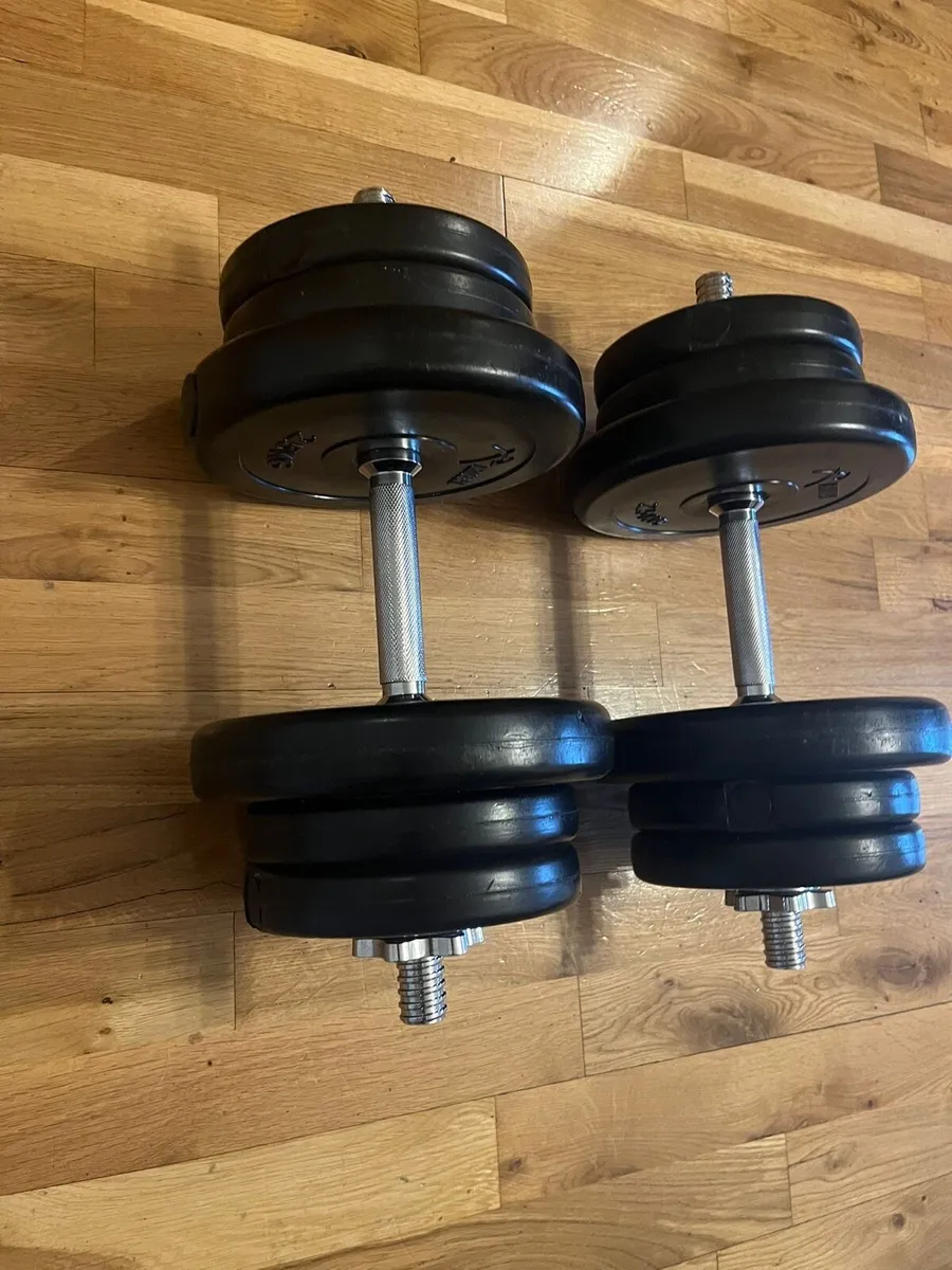Spin lock adjustable dumbbells - Image 2