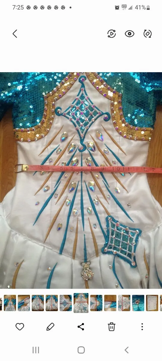 Irish dancing costume - Image 1