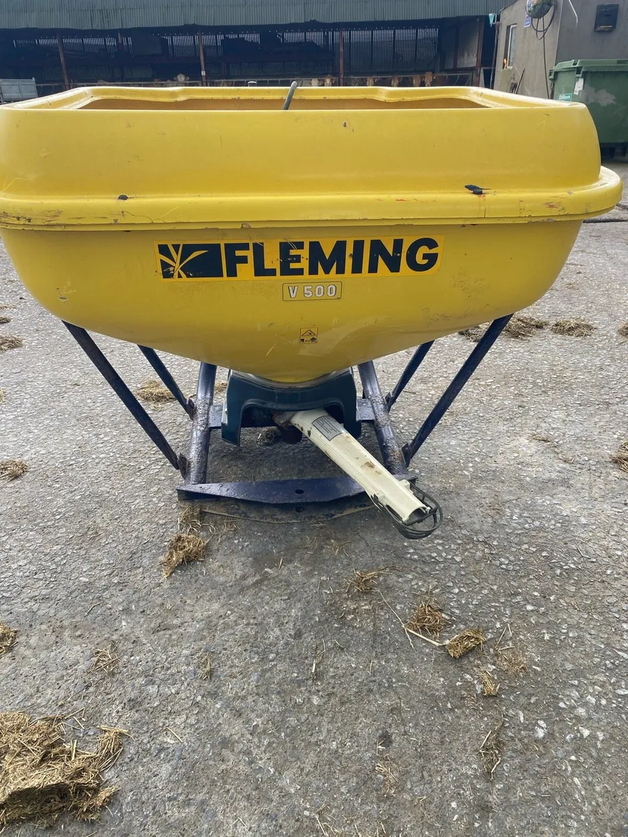 Fleming Fertilizer spreader for sale - Image 1