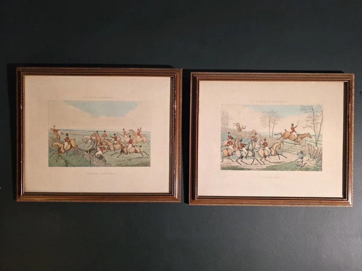 Set of 6 Henry Alken 19 cen prints - Image 2