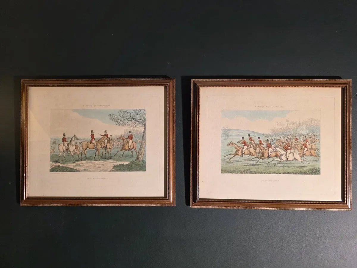 Set of 6 Henry Alken 19 cen prints - Image 3