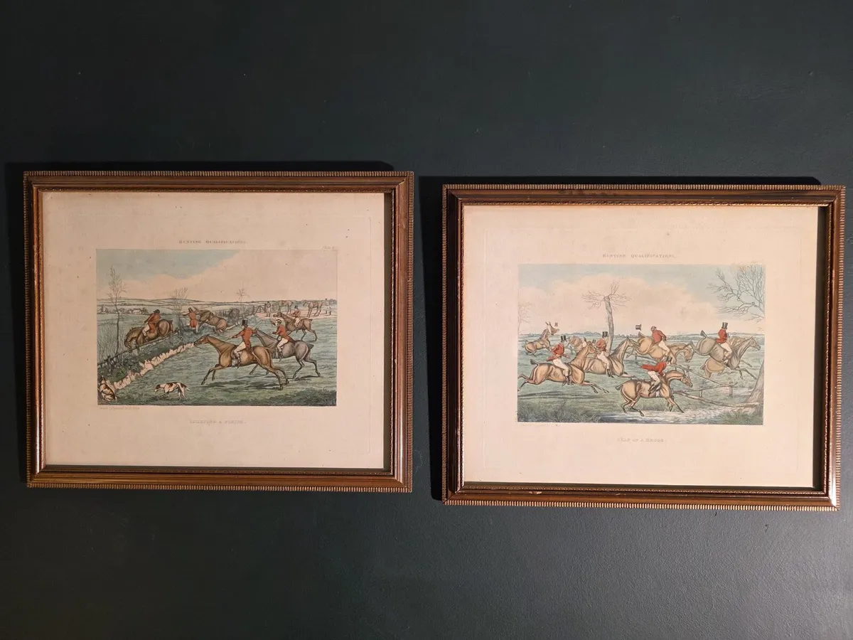 Set of 6 Henry Alken 19 cen prints - Image 1