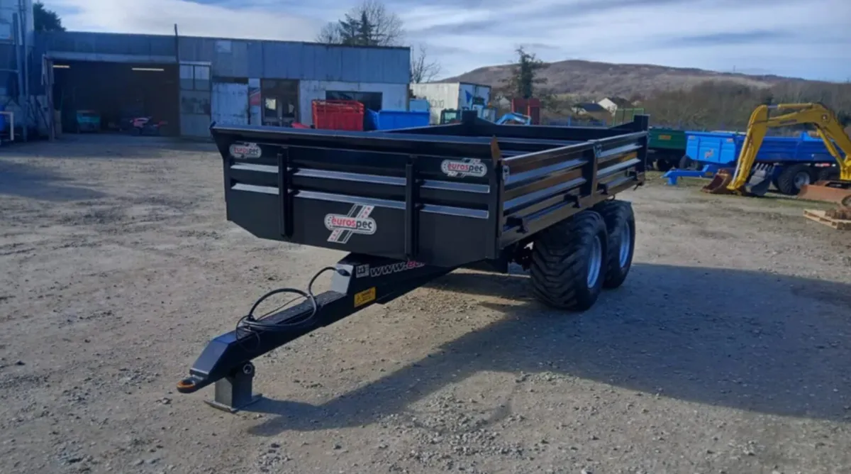 Eurospec 13’ x 7’ 6” Tipping Trailer - Image 2