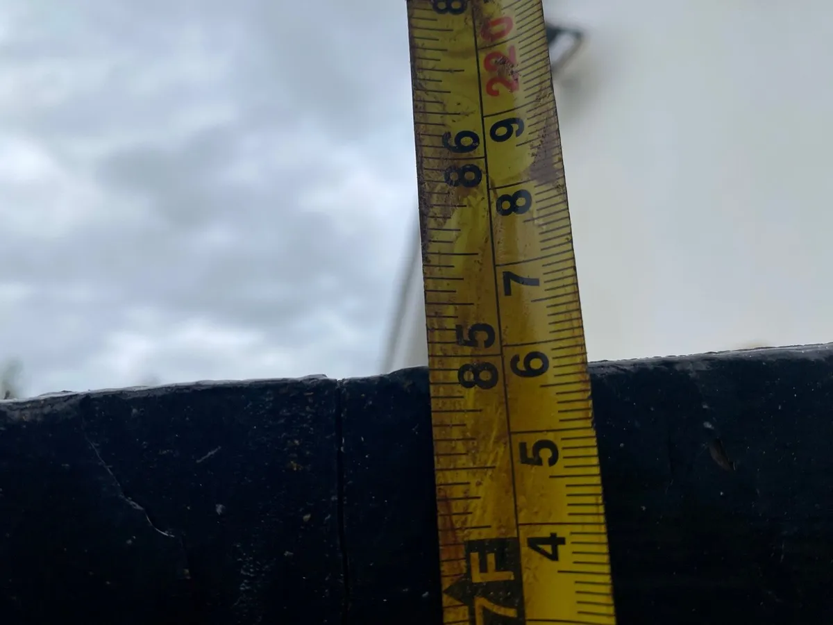 Wooden Garage door with pedestrian door inset - Image 3