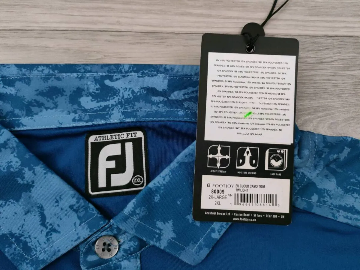 NWOT FootJoy FJ Golf Polo Shirt Men's XXL - Image 4