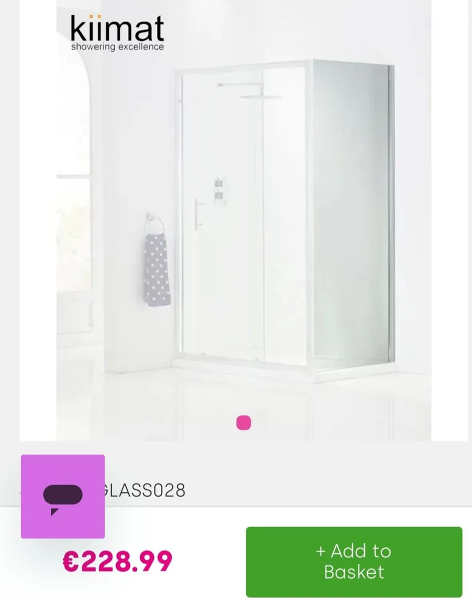 Brand New Bi-Fold Shower Door - Image 2