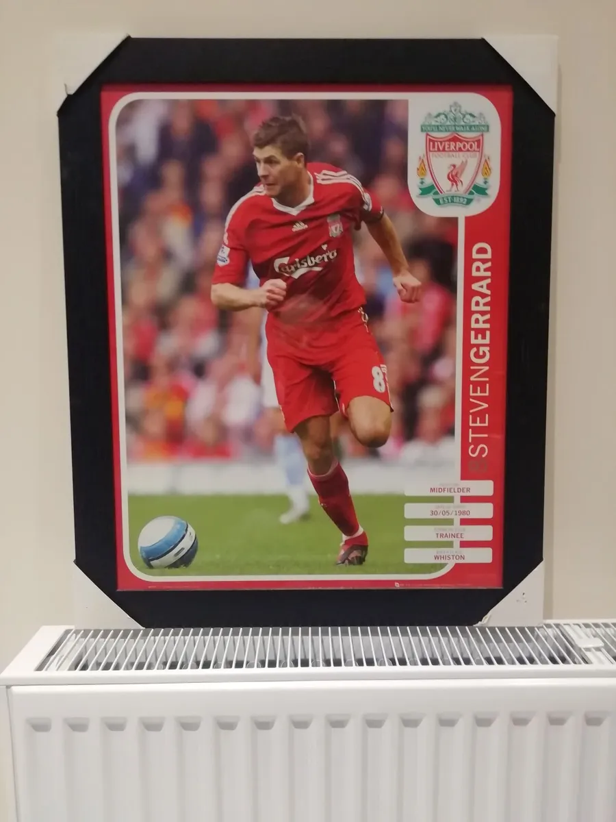 Steven Gerrard Liverpool F.C. Framed Picture - Image 1