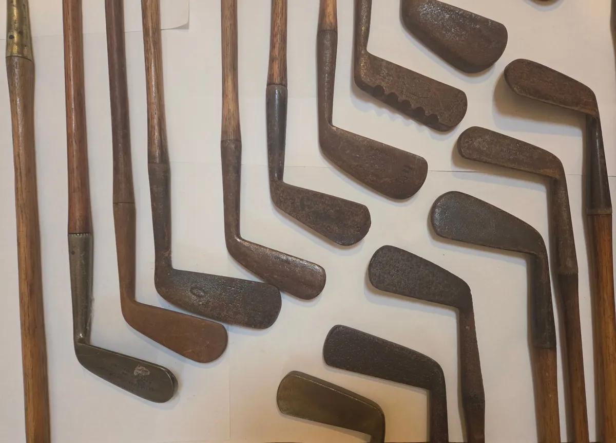 Hickory Antique Golfclubs - Image 4