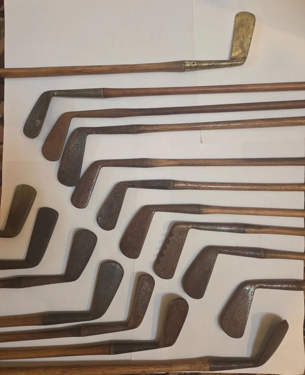 Hickory Antique Golfclubs - Image 1