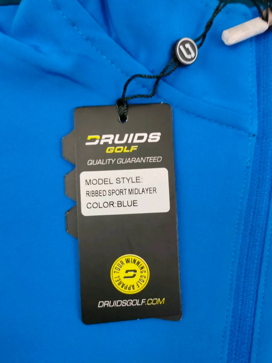NEW Druids Golf Half Zip Jumper Men's XL - Image 4