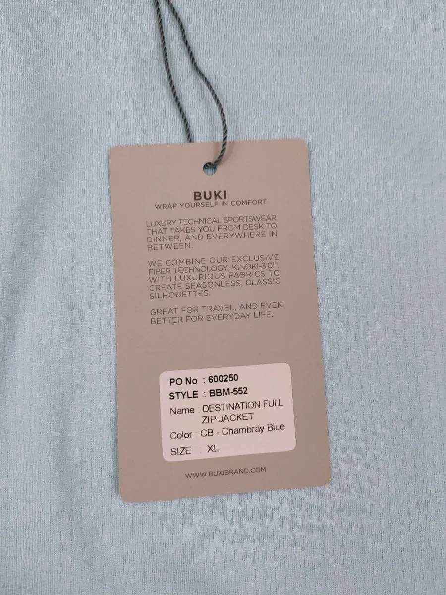 NEW Buki Selection Half Zip Technical Jacket XL - Image 4