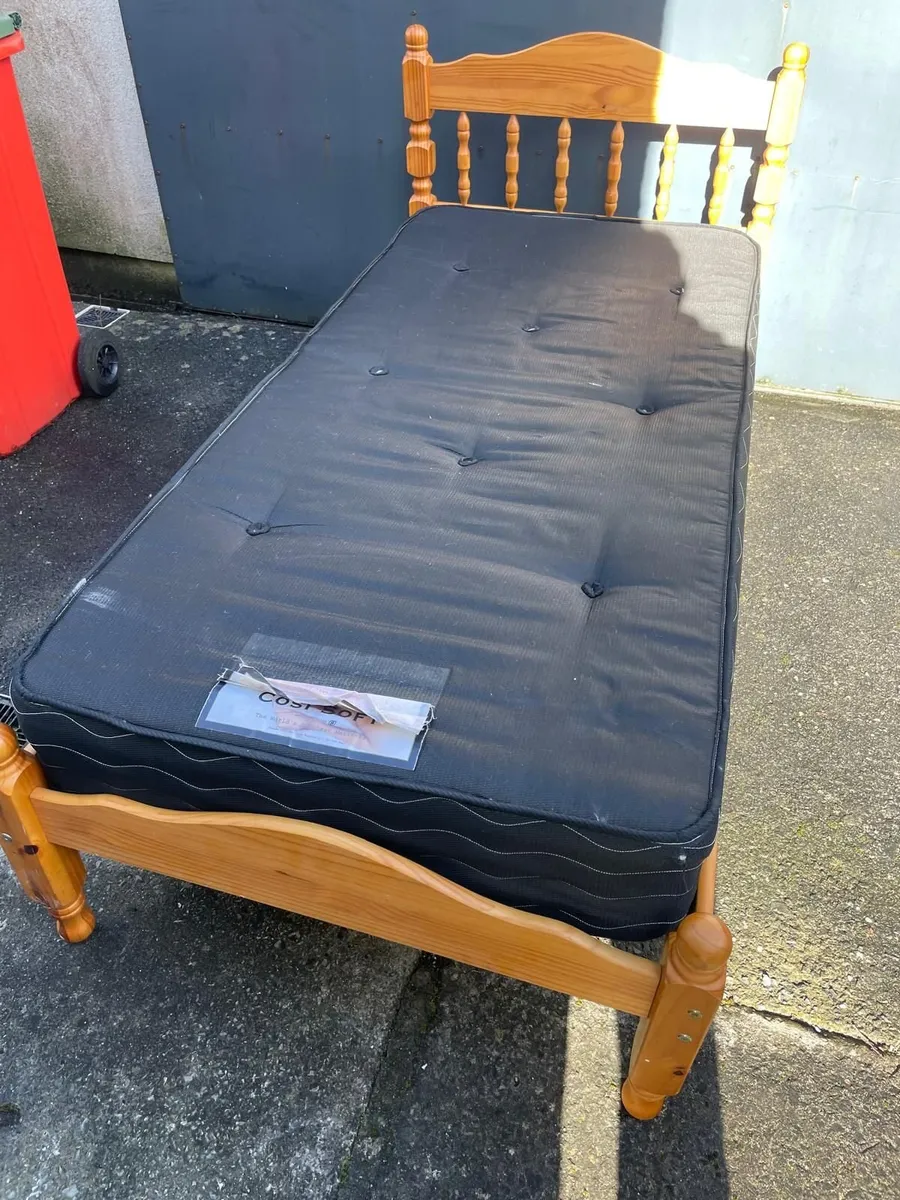 Single Bed With Mattress - Image 1