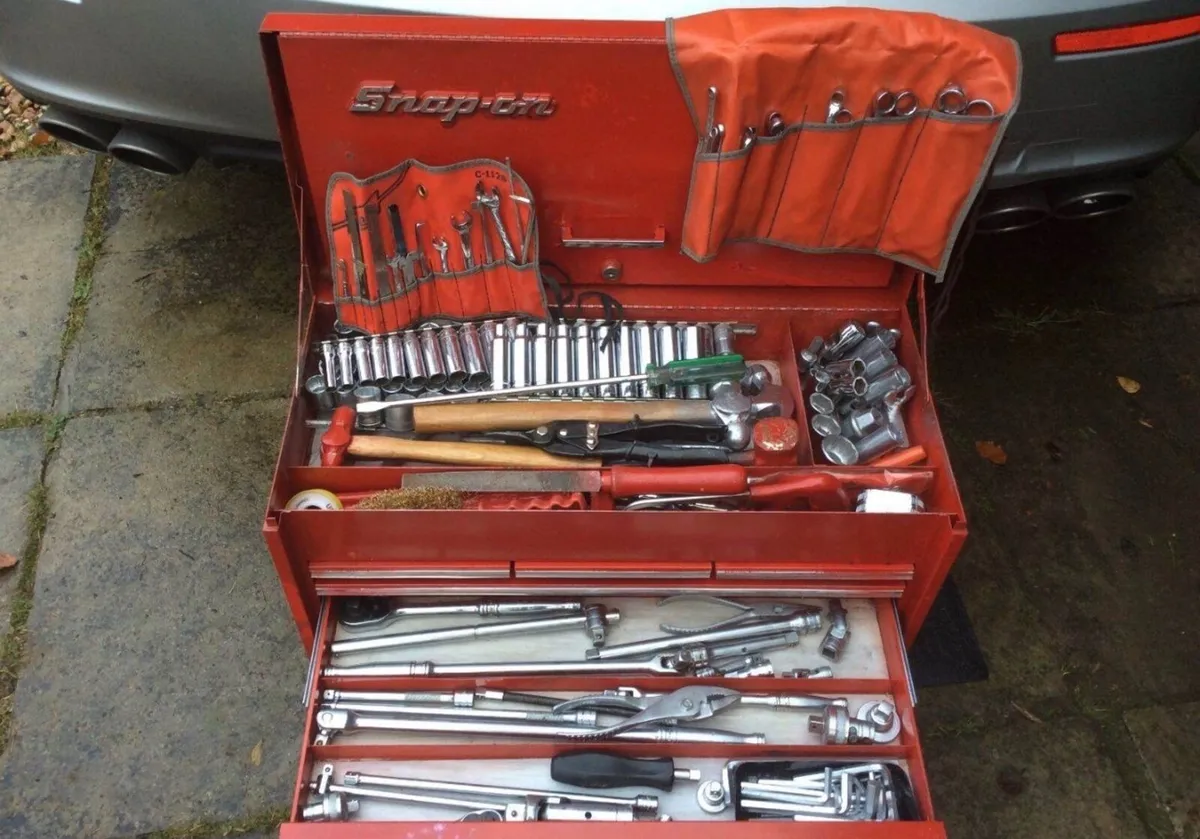 Snapon Tool Box complete with Snapon hand tools - Image 3