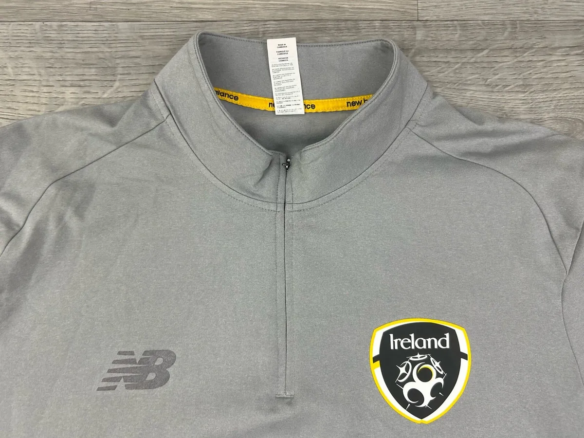 New Balance Ireland Half Zip Jumper Mens XXL - Image 3