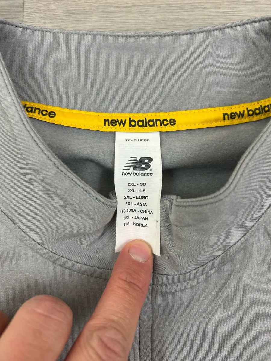 New Balance Ireland Half Zip Jumper Mens XXL - Image 4