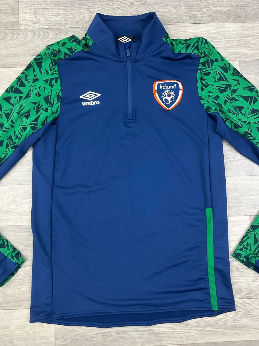 Umbro Ireland Half Zip Jumper Mens Medium - Image 2