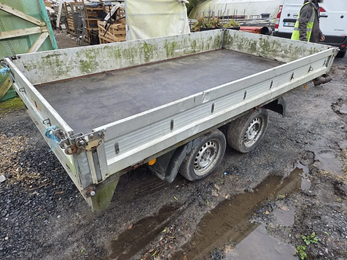 3100 mm x 1700 mm Dropside Bockmann Trailer - Image 1