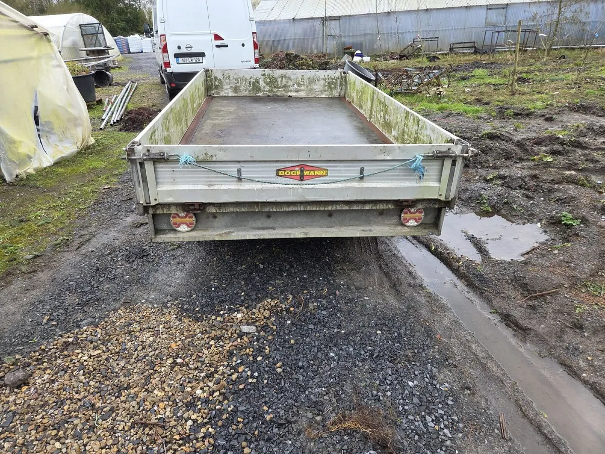 3100 mm x 1700 mm Dropside Bockmann Trailer - Image 2