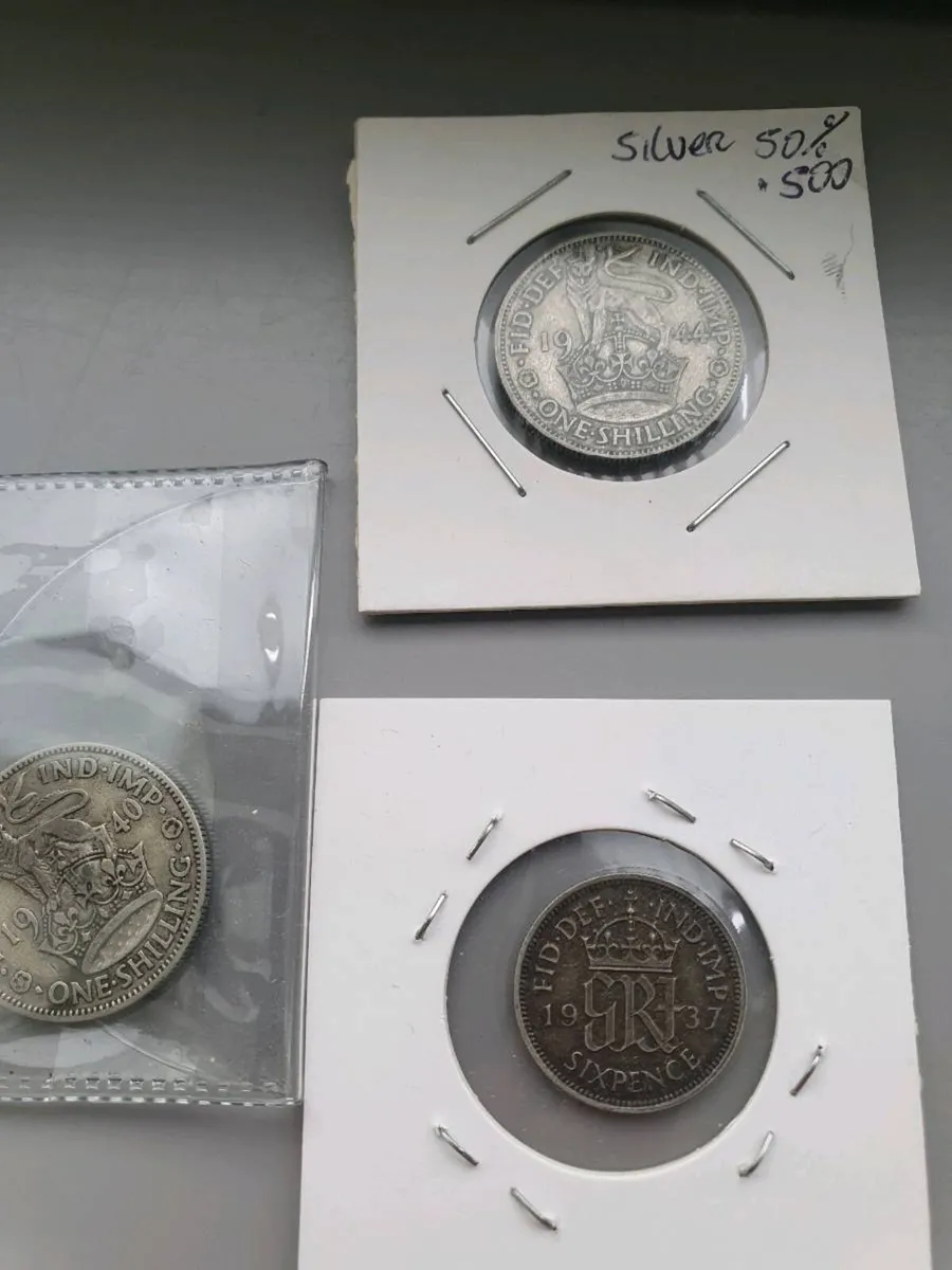 British silver coins - Image 2