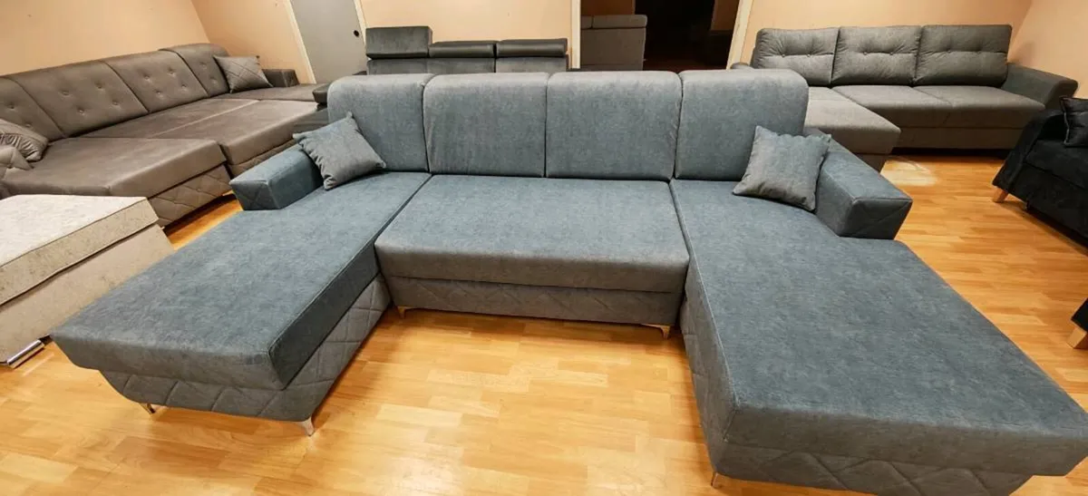 Brand new or display corner sofa beds - Image 1