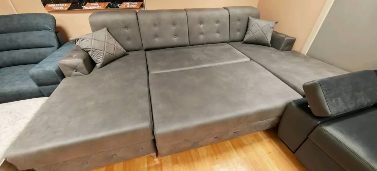 Brand new or display corner sofa beds - Image 4