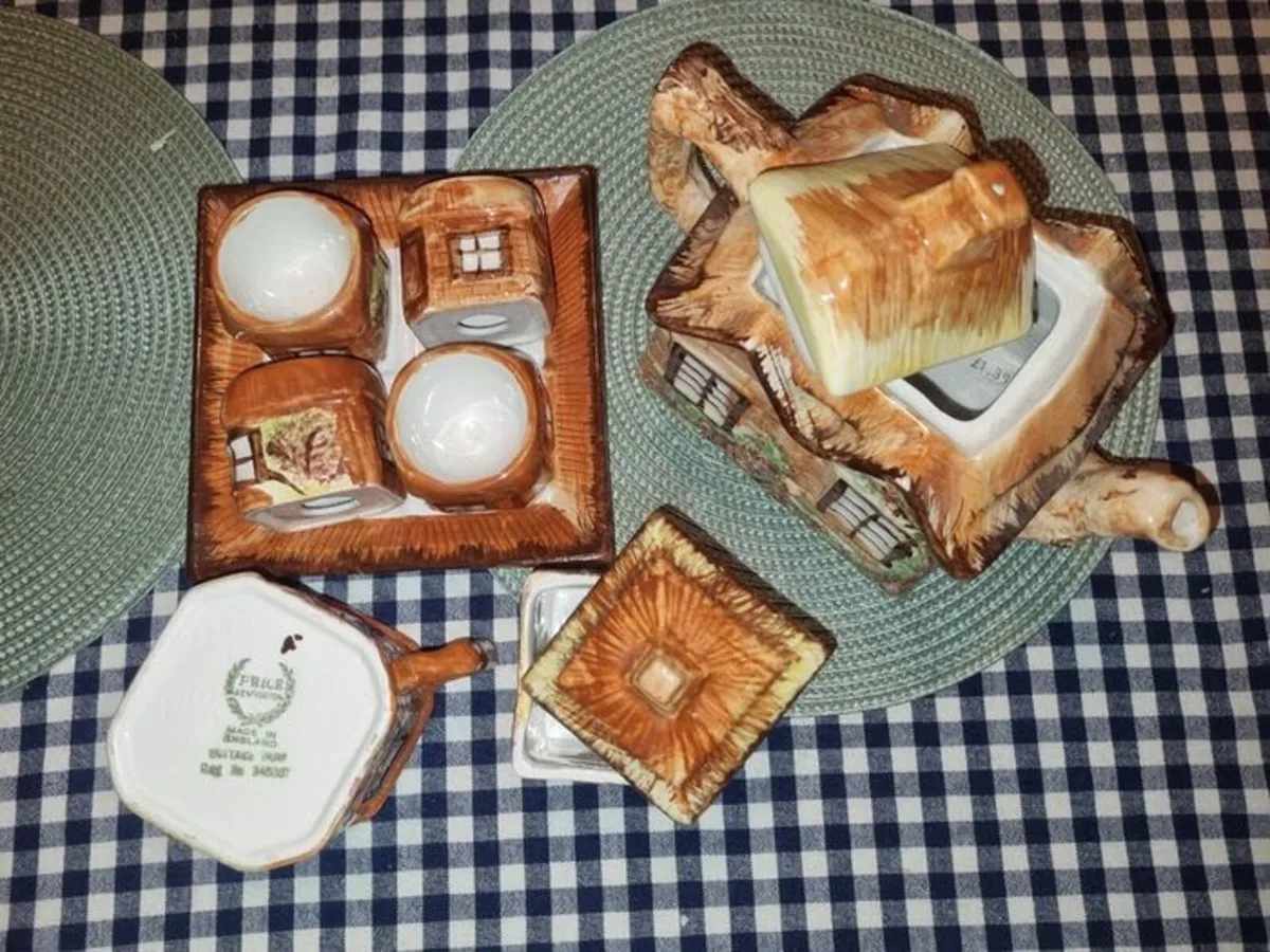 4 piece set- Price Bros. Cottage Ware - Image 3