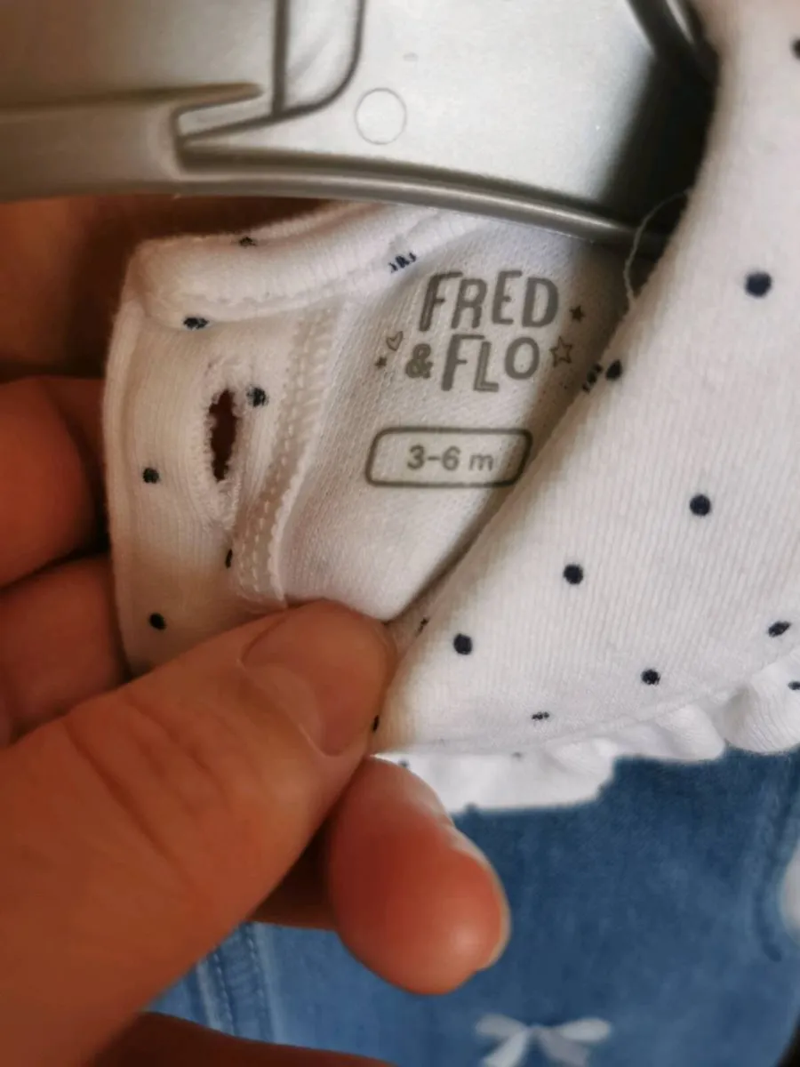 Baby girl denim dress - Image 2