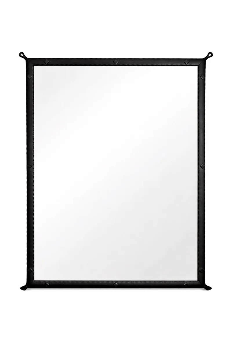 Wrought Iron Large Mirror 4ft x 3ft