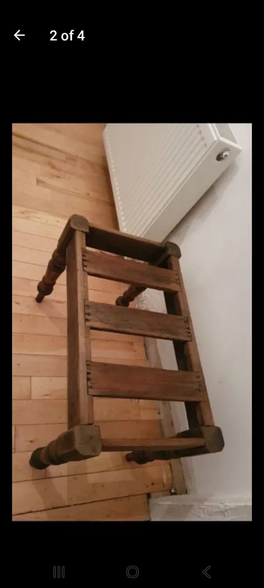 antique hotel luggage rack - Image 2