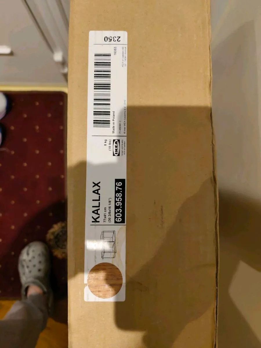 IKEA Kallax 2 cube Oak - Image 3