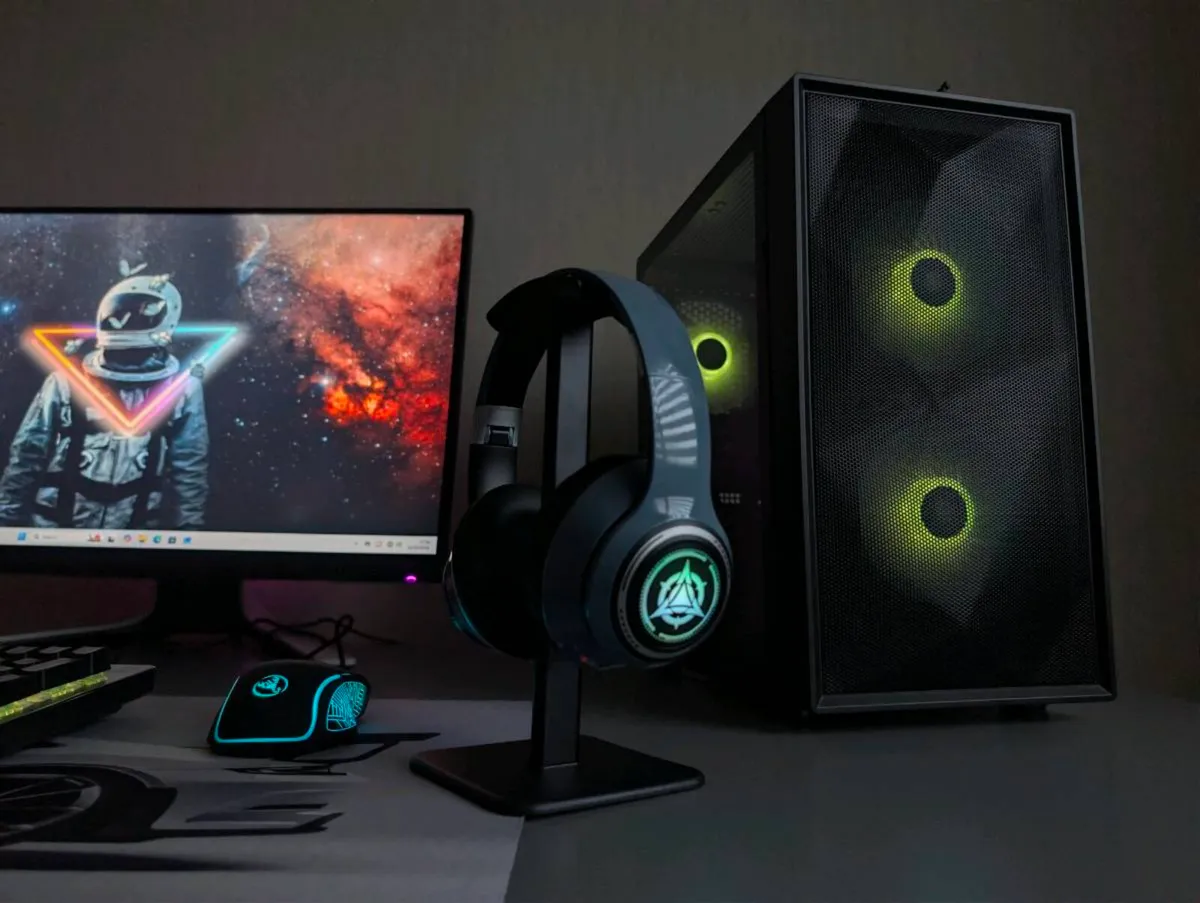 Full Setup Gaming PC i5 12th Gen | 1080P Monitor | - Image 1