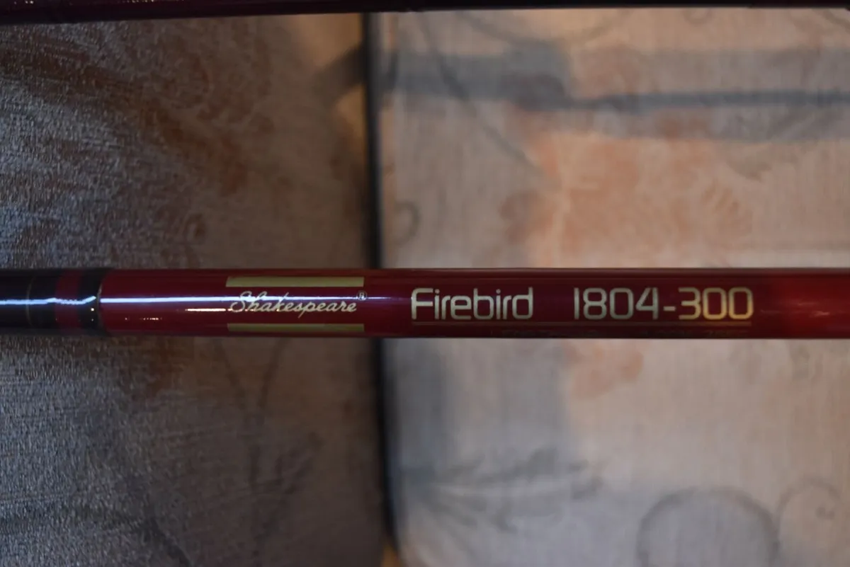 Shakespeare Firebird Fishing Rod - Image 1