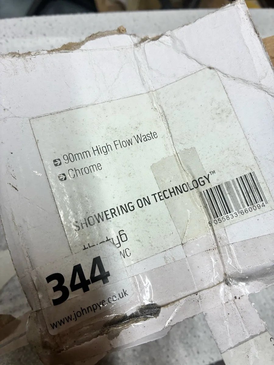 High flow shower waste - Image 1