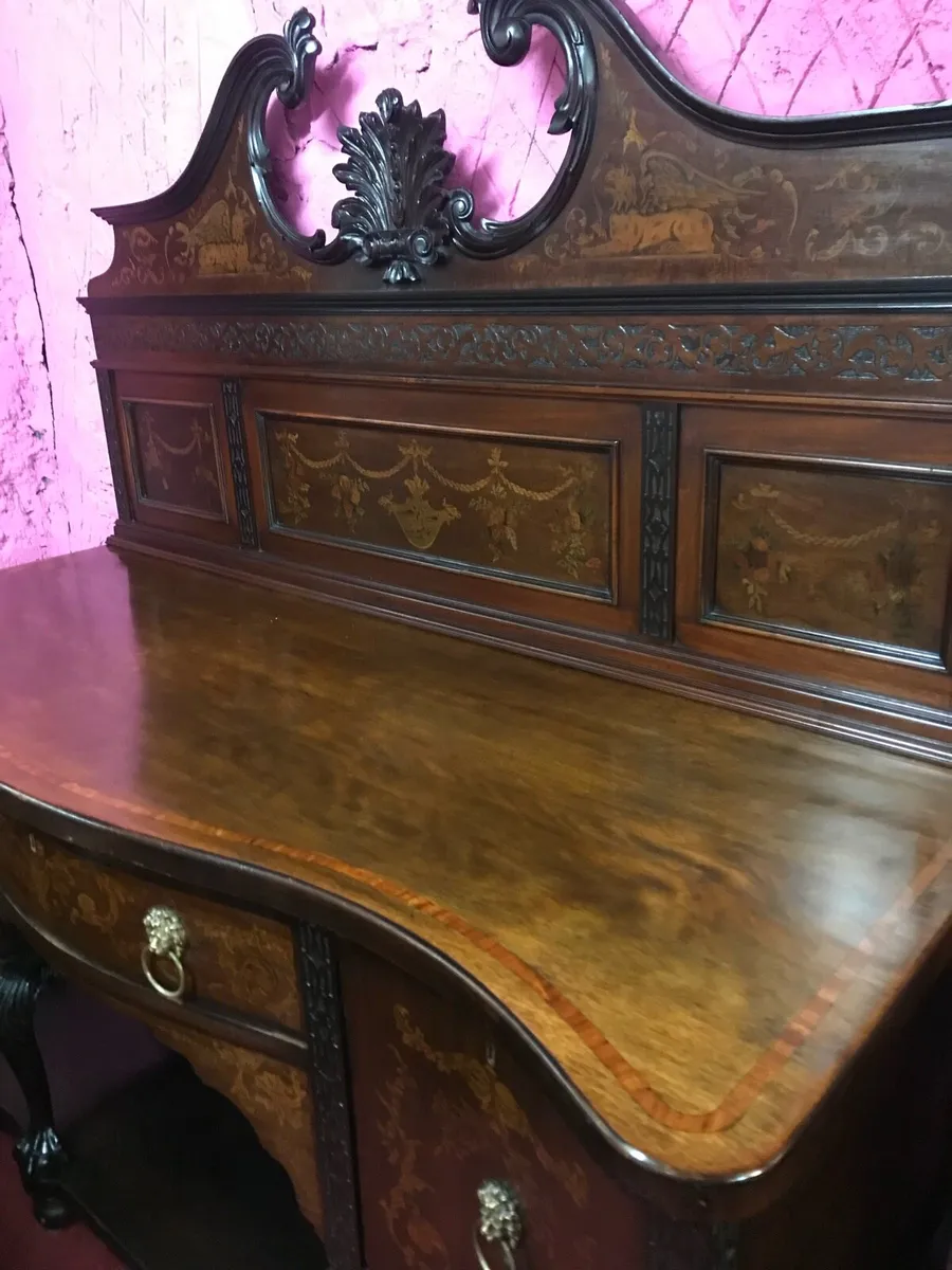 Irish Mahogany Sideboard - Image 2