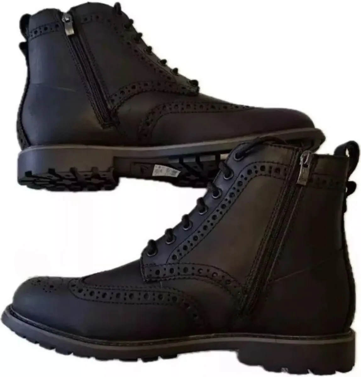 Clarks Men's Westcombe Matte Boots leather shoes - Image 2