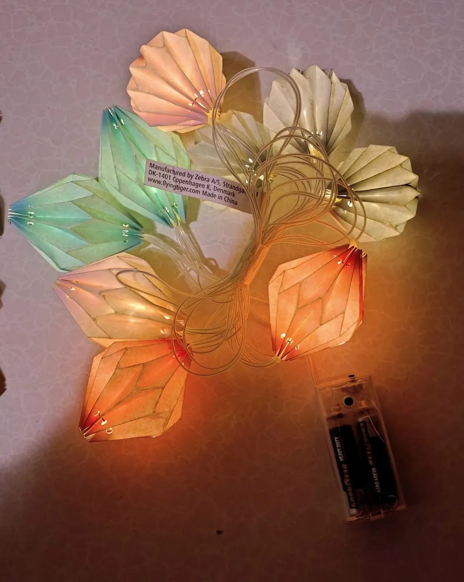 Two Sets Of Paper Lanterns. - Image 1