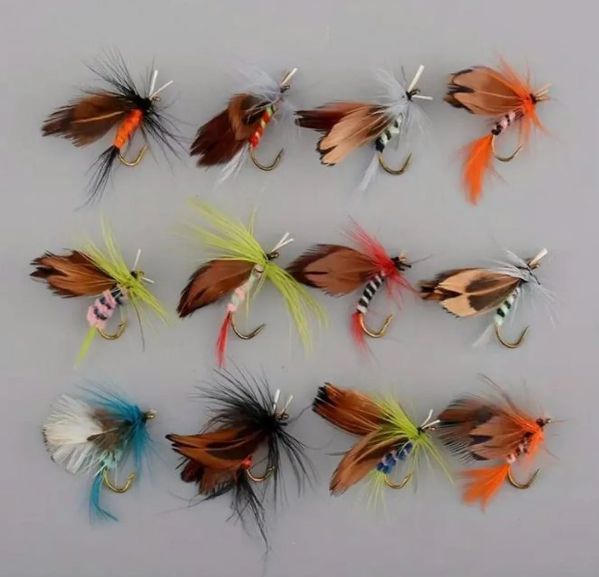 Packet Of 12 Fishing Flies (brand New). - Image 2