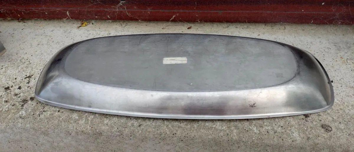 Stainless Steel Tray, Sugar & Milk Jug. used. - Image 3