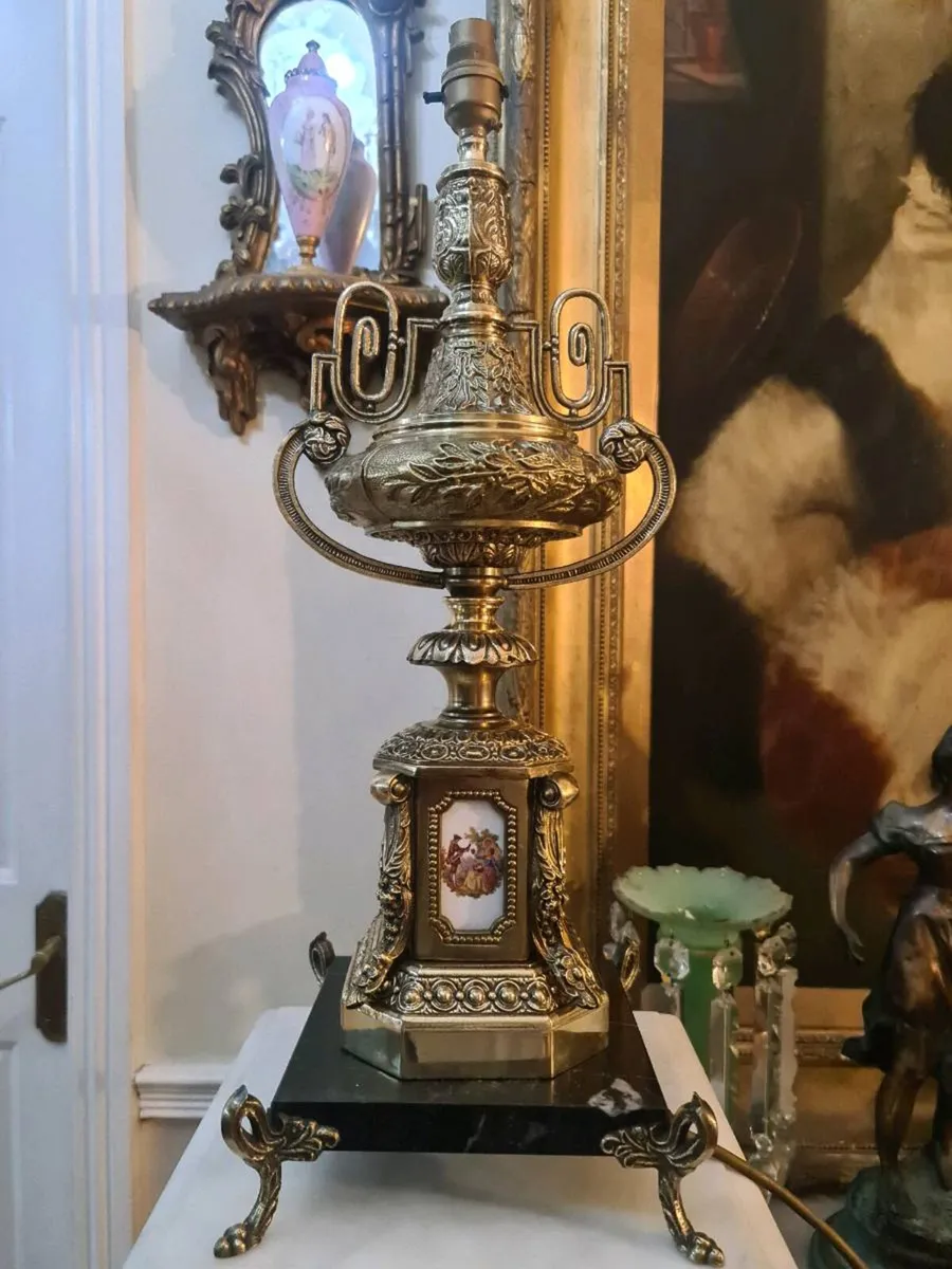 Vintage french lamp SHIPPING AVAILABLE - Image 1