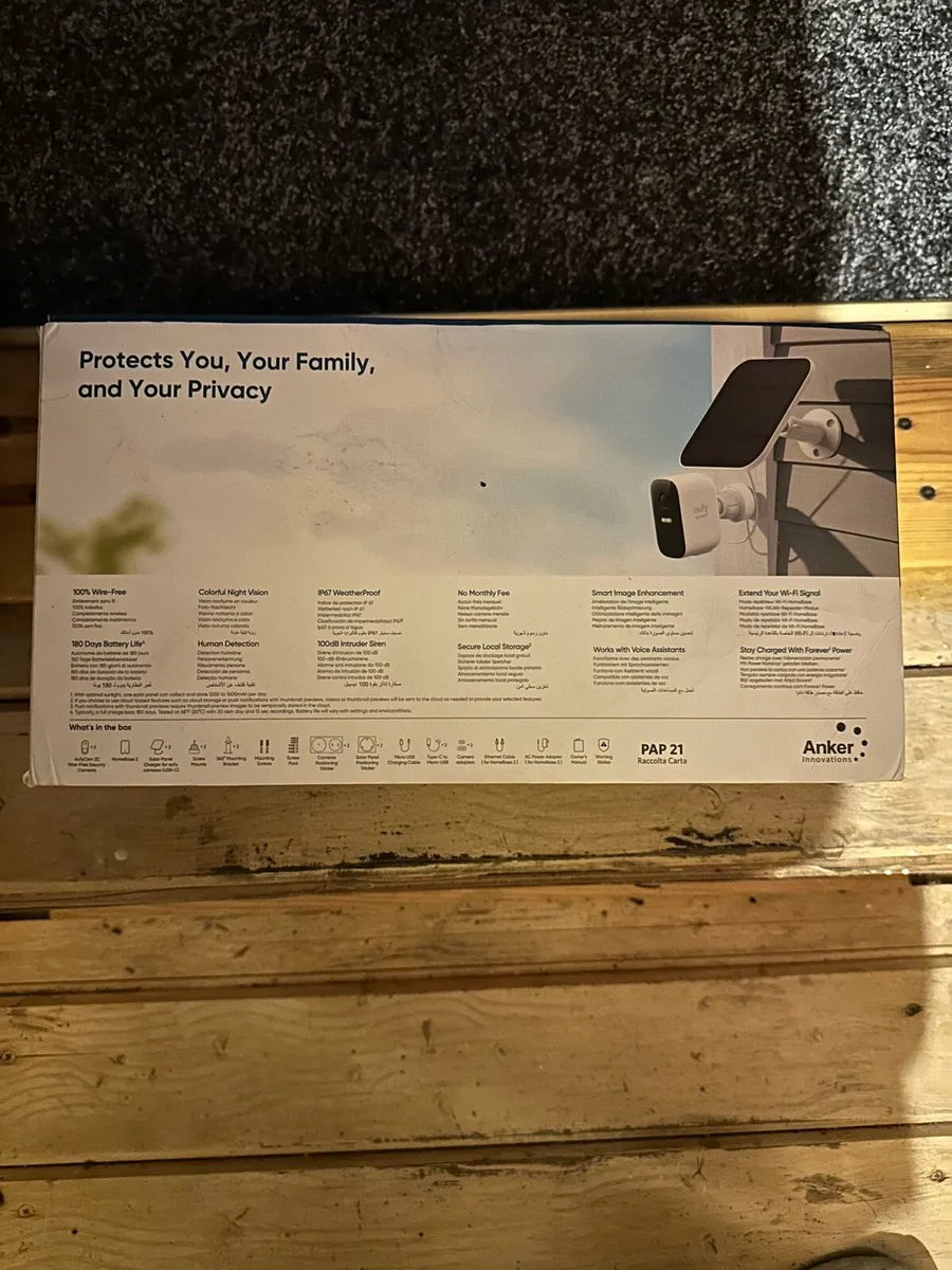 Eufy security cameras + solar panels - Image 3
