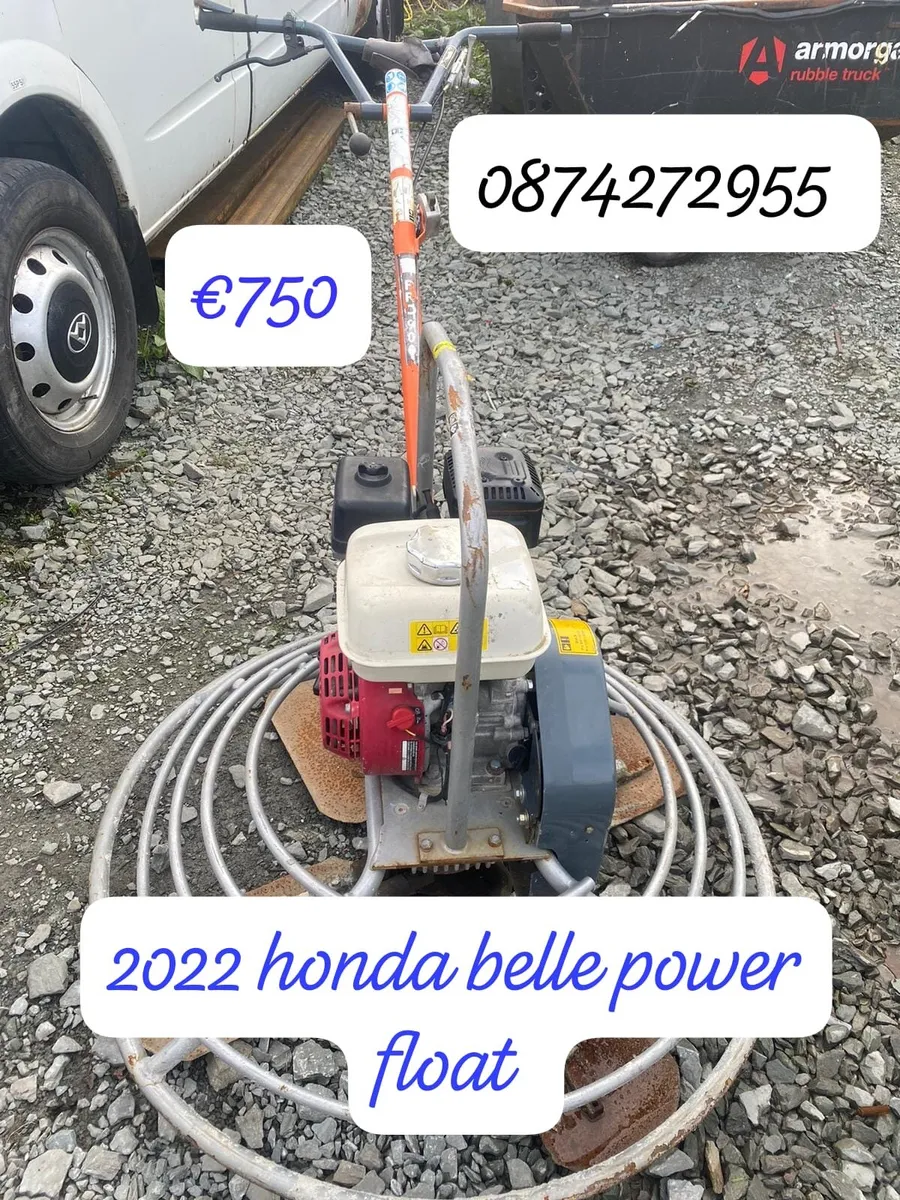 2022 Honda belle power float - Image 1