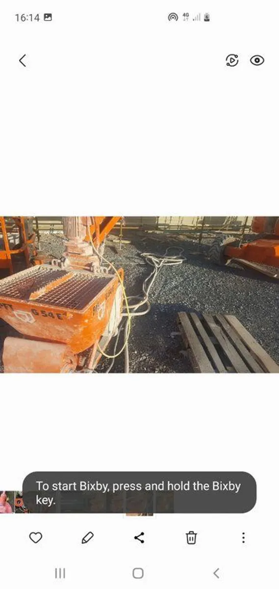 G5 plastering machine - Image 2