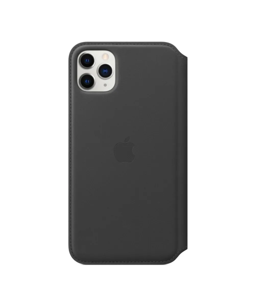 iPhone 11 Pro Max Leather Folio – Black Original - Image 4