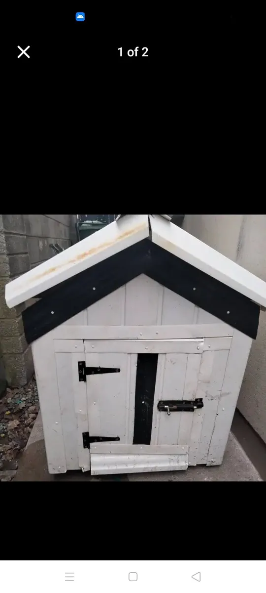 Pvc dog box for sale - Image 1