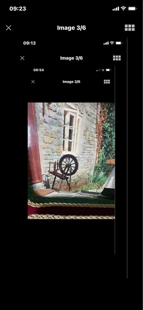 Vintage Hand crafted Tray Set - Image 3