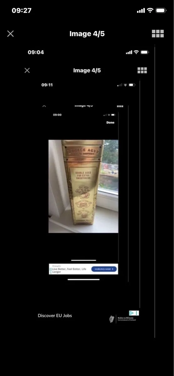 Dewars 15 yrs aged Metal Display Box - Image 4