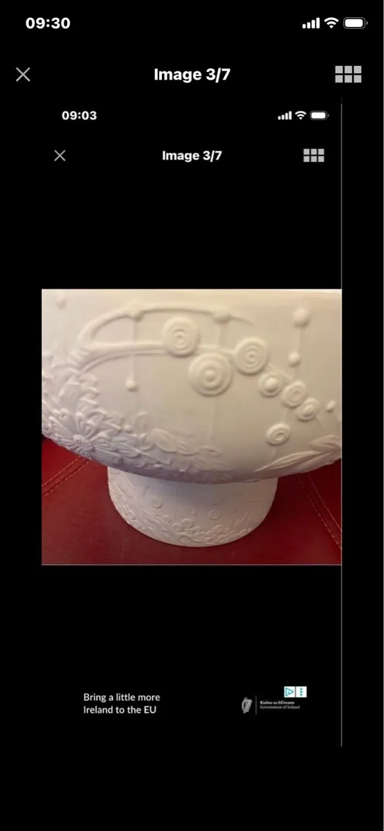 Rare & Retired Lladro Large Pastoral Vase - Image 3