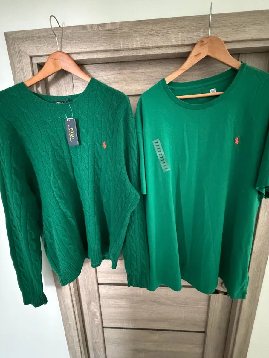 Ralph Lauren T-shirt and sweater NEW - Image 1