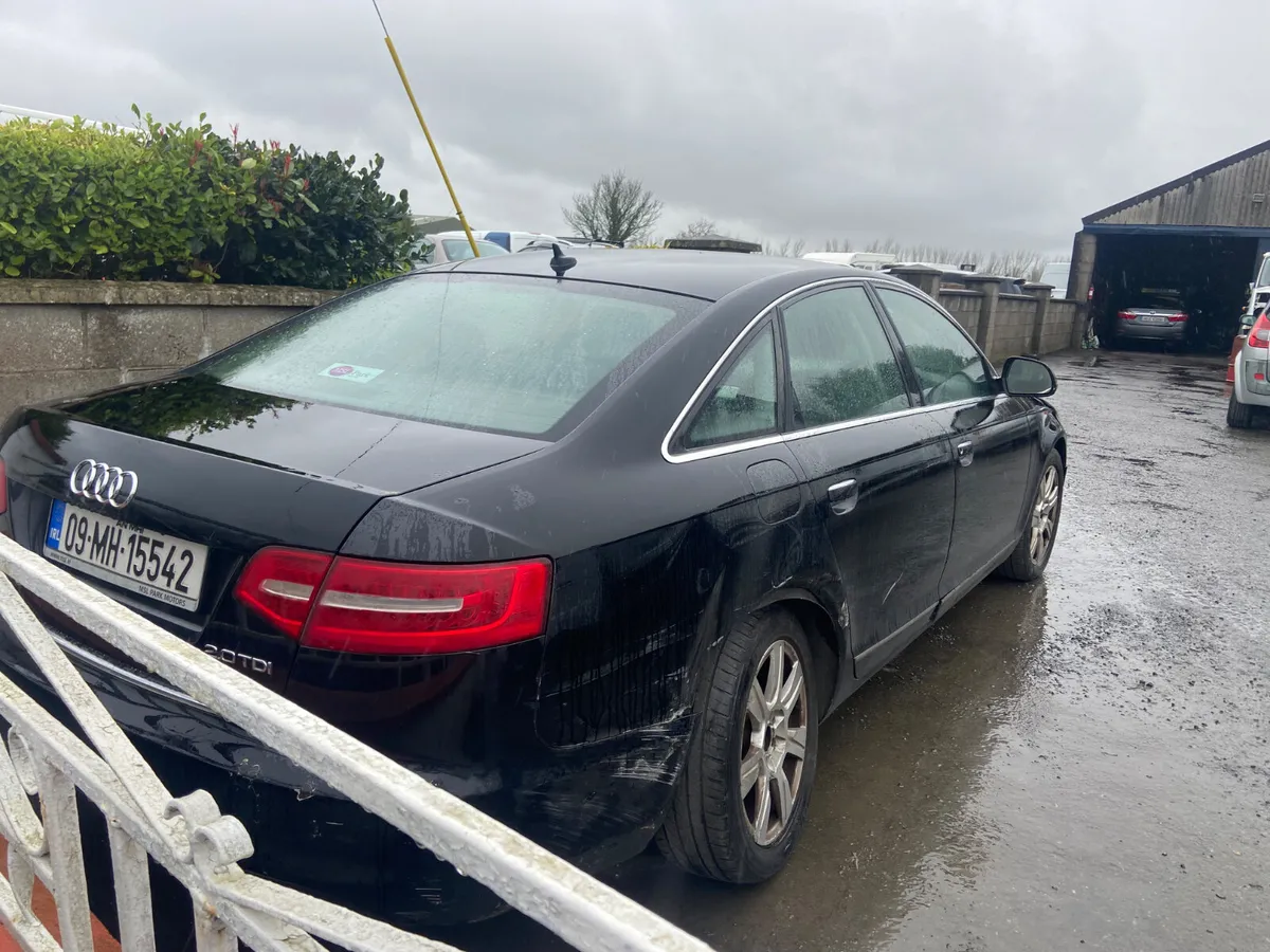 09 Audi a6 tdi rear damage - Image 2